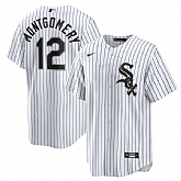 Men's Chicago White Sox #12 Colson Montgomery White Cool Base Stitched Baseball Jersey Dzhi,baseball caps,new era cap wholesale,wholesale hats