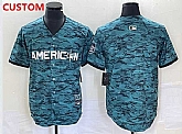 Men's Los Angeles Angels Custom Teal 2023 All Star Cool Base Stitched Jersey,baseball caps,new era cap wholesale,wholesale hats