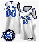 Men's Orlando Magic Active Player Custom White 2025 New Generation of Magic Stitched Basketball Jersey,baseball caps,new era cap wholesale,wholesale hats