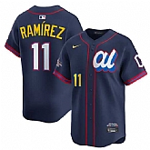 Men's American League #11 Jose Ramirez Navy 2025 All-Star Edition Limited Stitched Baseball Jersey,baseball caps,new era cap wholesale,wholesale hats