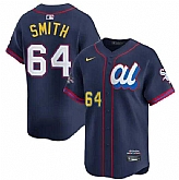 Men's American League #64 Shane Smith Navy 2025 All-Star Edition Limited Stitched Baseball Jersey,baseball caps,new era cap wholesale,wholesale hats