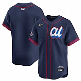 Men's American League Blank Navy 2025 All-Star Edition Limited Stitched Baseball Jersey,baseball caps,new era cap wholesale,wholesale hats