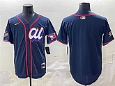 Men's American League Toronto Blue Jays Blank Navy 2025 All-Star Edition Limited Stitched Baseball Jersey,baseball caps,new era cap wholesale,wholesale hats