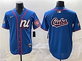 Men's National League Chicago Cubs Team Big Logo Blue 2025 All-Star Edition Limited Stitched Baseball Jersey,baseball caps,new era cap wholesale,wholesale hats