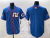 Men's National League Cincinnati Reds Blank Blue 2025 All-Star Edition Limited Stitched Baseball Jersey,baseball caps,new era cap wholesale,wholesale hats