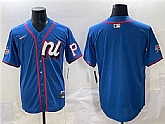 Men's National League Pittsburgh Pirates Blank Blue 2025 All-Star Edition Limited Stitched Baseball Jersey,baseball caps,new era cap wholesale,wholesale hats