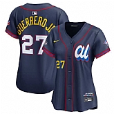 Women's American League #27 Vladimir Guerrero Jr. Navy 2025 All-Star Edition Limited Stitched Baseball Jersey(Run Small),baseball caps,new era cap wholesale,wholesale hats