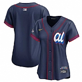 Women's American League Blank Navy 2025 All-Star Edition Limited Stitched Baseball Jersey(Run Small),baseball caps,new era cap wholesale,wholesale hats