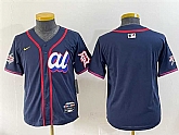 Youth American League Detroit Tigers Blank Navy 2025 All-Star Edition Limited Stitched Baseball Jersey,baseball caps,new era cap wholesale,wholesale hats