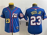 Youth National League #23 Fernando Tatis Jr. Blue 2025 All-Star Edition Limited Stitched Baseball Jersey,baseball caps,new era cap wholesale,wholesale hats