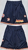 Men's Houston Astros Navy Shorts(Run Small),baseball caps,new era cap wholesale,wholesale hats