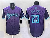Men's Arizona Diamondbacks #23 Zac Gallen Purple 2025 City Connect Limited Stitched Baseball Jersey,baseball caps,new era cap wholesale,wholesale hats