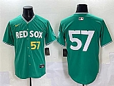 Men's Boston Red Sox #57 Greg Weissert Green 2025 City Connect Limited Stitched Baseball Jersey,baseball caps,new era cap wholesale,wholesale hats