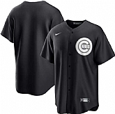 Men's Chicago Cubs Blank Black Lights Out Limited Stitched Baseball Jersey Dzhi,baseball caps,new era cap wholesale,wholesale hats