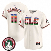 Men's Cleveland Guardians #11 Jose Ramirez Cream Mexico Vapor Premier Limited Stitched Baseball Jersey Dzhi,baseball caps,new era cap wholesale,wholesale hats
