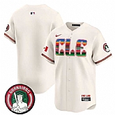 Men's Cleveland Guardians Blank Cream Mexico Vapor Premier Limited Stitched Baseball Jersey Dzhi,baseball caps,new era cap wholesale,wholesale hats