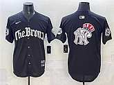 Men's New York Yankees Team Big Logo Black 'Gothic Legacy Edition' Vapor Premier Limited Stitched Baseball Jersey,baseball caps,new era cap wholesale,wholesale hats