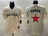 Men's Philadelphia Phillies Cream Phanatic Gothic Vapor Limited Stitched Jersey,baseball caps,new era cap wholesale,wholesale hats