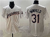 Men's San Diego Padres #31 Dave Winfield White Throwback With Patch Cool Base Stitched Baseball Jersey ,baseball caps,new era cap wholesale,wholesale hats