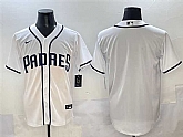 Men's San Diego Padres Blank White Cool Base Stitched Baseball Jersey,baseball caps,new era cap wholesale,wholesale hats