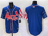 Men's St. Louis Cardinals Blank Royal Independence Day Vapor Premier Limited Stitched Baseball Jersey,baseball caps,new era cap wholesale,wholesale hats