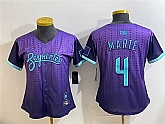 Women's Arizona Diamondbacks #4 Ketel Marte Purple 2025 City Connect Limited Stitched Baseball Jersey(Run Small),baseball caps,new era cap wholesale,wholesale hats