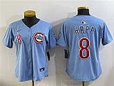 Women's Chicago Cubs #8 Ian Happ Blue 2024 25 2nd Alternatemited Stitched Baseball Jersey(Run Small),baseball caps,new era cap wholesale,wholesale hats