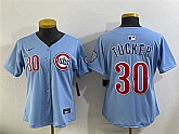 Women's Chicago Cubs #30 Kyle Tucker Blue 2024 25 2nd Alternatemited Stitched Baseball Jersey(Run Small),baseball caps,new era cap wholesale,wholesale hats
