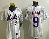 Women's Chicago Cubs #9 Miguel Amaya Number White Limited Jersey,baseball caps,new era cap wholesale,wholesale hats