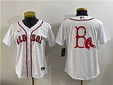 Youth Boston Red Sox Team Big Logo White Cool Base Stitched Baseball Jersey,baseball caps,new era cap wholesale,wholesale hats