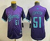 Youth Arizona Diamondbacks #51 Randy Johnson Purple 2025 City Connect Limited Jersey,baseball caps,new era cap wholesale,wholesale hats