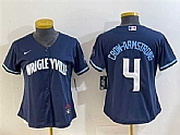 Youth Chicago Cubs #4 Pete Crow-Armstrong Navy City Connect Stitched Jersey,baseball caps,new era cap wholesale,wholesale hats