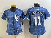 Youth Washington Nationals #11 Ryan Zimmerman Blue 2025 City Connect Limited Stitched Baseball Jersey,baseball caps,new era cap wholesale,wholesale hats