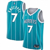 Men's Charlotte Hornets #7 Kon Knueppel Teal 2025 Draft Icon Edition Stitched Jersey Dzhi,baseball caps,new era cap wholesale,wholesale hats
