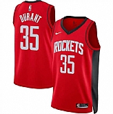 Men's Houston Rockets #35 Kevin Durant Red Icon Edition Stitched Jersey Dzhi,baseball caps,new era cap wholesale,wholesale hats