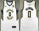 Men's Indiana Pacers #0 Tyrese Haliburton White Association Edition Sponsor Stitched Jersey,baseball caps,new era cap wholesale,wholesale hats