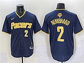 Men's Indiana Pacers #2 Andrew Nembhard Navy 2025 Finals Vapor Stitched Baseball Jersey,baseball caps,new era cap wholesale,wholesale hats