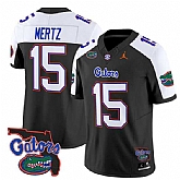 Men's Florida Gators #15 Graham Mertz Black Alternate 2024 F.U.S.E. Florida Patch Vapor Limited Stitched Football Jersey Dzhi,baseball caps,new era cap wholesale,wholesale hats