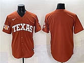 Men's Texas Longhorns Blank Orange 2025 Softball National Champions & SEC Patch Stitched Jersey,baseball caps,new era cap wholesale,wholesale hats
