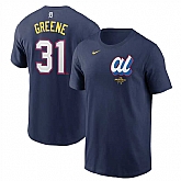 Men's American League #31 Riley Greene Navy 2025 All-Star Edition Name & Number T-Shirt,baseball caps,new era cap wholesale,wholesale hats