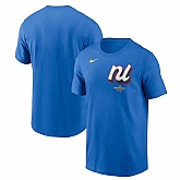 Men's National League Light Blue 2025 MLB All-Star Game T-Shirt,baseball caps,new era cap wholesale,wholesale hats