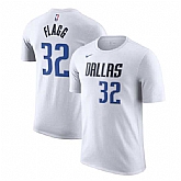 Men's Dallas Mavericks #32 Cooper Flagg White 2025 Draft First Round Pick Association Edition Name & Number T-Shirt,baseball caps,new era cap wholesale,wholesale hats
