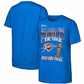 Men's Oklahoma City Thunder Blue 2025 Finals T-Shirt,baseball caps,new era cap wholesale,wholesale hats