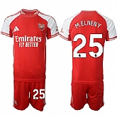 Men's Arsenal F.C #25 Mohamed Elneny Red 2025 Home Soccer Jersey Suit,baseball caps,new era cap wholesale,wholesale hats