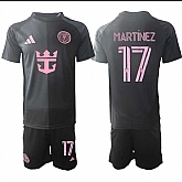 Men's Inter Miami CF #17 Josef Martinez 2025 Black Away Soccer Jersey Suit,baseball caps,new era cap wholesale,wholesale hats