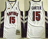 Men's Toronto Raptors #15 Vince Carter White 2000 Hardwood Classics Soul AU Throwback Jersey,baseball caps,new era cap wholesale,wholesale hats
