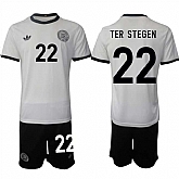Men's Germany #22 Marc-Andre ter Stegen White 2025 Home Soccer Jersey Suit,baseball caps,new era cap wholesale,wholesale hats