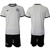 Men's Germany Blank White 2025 Home Soccer Jersey Suit,baseball caps,new era cap wholesale,wholesale hats