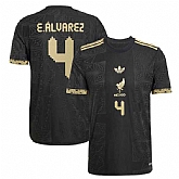 Men's Mexico #4 Edson Alvarez Black 2025 Soccer Jersey,baseball caps,new era cap wholesale,wholesale hats