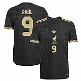 Men's Mexico #9 Raul Jimenez Black 2025 Soccer Jersey,baseball caps,new era cap wholesale,wholesale hats